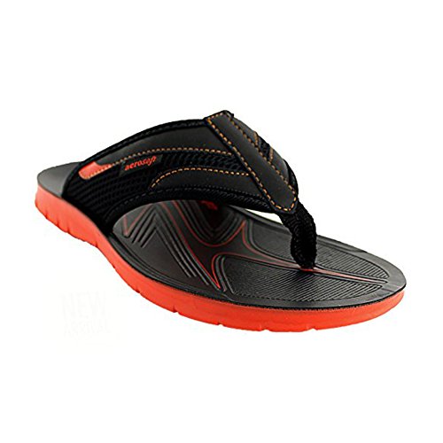 Aerosoft men s hospet sandals orange 10 m us/43 uk