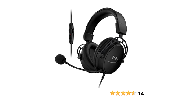 HyperX Cloud Alpha Black Pro Gaming 
