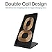 TechMatte Fast Charge Wireless Charging Stand Compatible with iPhone 11, 11 Pro, 11 Pro Max, XS, XS Max, XR (7.5W) Samsung Galaxy S20, S20 Plus, S20 Ultra,Note 10, 9, 8, S10, S9 (10W)