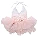 Princess Baby Girl Dress Lace Tulle Bodysuit Romper Jumpsuit Outfits Sunsuit