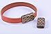 KONMAY 5 Sets 10.0x2.0mm Antique Brass Dotted Strong Magnetic Clasp For Flat Leather Cord