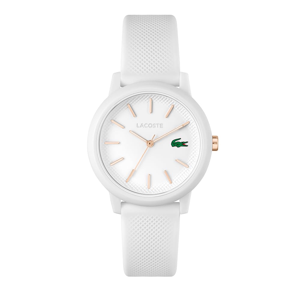 Lacoste Women's Analogue Quartz Watch with Silicone Strap
