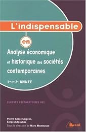 L' indispensable en économie et histoire des sociétés contemporaines
