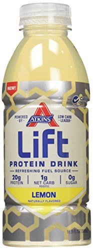 Lift Protein Drink, Lemon, 16.9 Ounce (Pack of 12)
