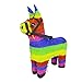 Aurabeam Original Classic Donkey Pinata (Rainbow Color) - Mexican Piñata - Handmade in Mexico