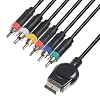 6FT PS3 Component AV Cable, Premium High Resolution HDTV Component RCA Audio Video Cable for Playstation 3 PS3 and…