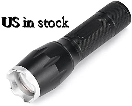 Loxokonva G700 X800 LED Tactical Military XM-L T9 Flashlight Torch Waterproof Zoom