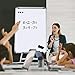 Yaheetech Easel White Boards Magnetic Tripod Whiteboard Portable Dry Erase Board 36x24 inches Flipchart Easel Board Height Adjustable, Stand White Board with Flipchart Hook for Office or Teaching