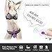 Clitoral Sucking & G-spot Vibrator, Adorime 2 in 1 Oral Sucker Clitoris Vibe with 9 Suction Vibration Modes, Wearable Wireless Control Adult Sex Toy for Women, Waterproof Rechargeable Couple Vibrator
