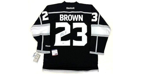 dustin brown signed jersey