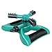 LT&PK Lawn Sprinkler, Garden Sprinkler 360° Automatic Rotating Adjustable Watering Sprinkler Lawn Irrigation System