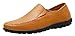 VanciLin Men’s Casual Leather Fashion Slip-On Loafers Shoes