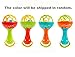 Baby Rattles Ball Toy for Kids 0-2 Old Teether Activity Bath Toys ,Best Baby Shower Gift (Ball+Stick)