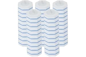 KOVVER 50PCS Wand Head Brush for Upgraded Wand Refill Compatible with Clorox Toilet Wand Refills