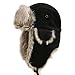 City Hunter W300 Premium Wool Trapper Hats - Black