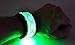 GlowCity  LED Light Up Snap Bracelet, Green