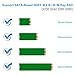 ELUTENG M.2 SATA/NGFF to USB Adapter (Not for NVME/PCIE SSD) B Key and B&M Key SSD to USB 3.0 Reader Card Compatible for M.2 SATA NGFF USB Drive Coverter Adapter 5Gbps
