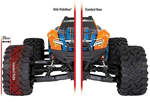 Traxxas Red WideMaxx Suspension Kit 