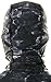 Aqua Design Balaclava Camo Face Mask, Black Water