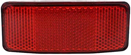 FANMURAN Bicycle Handlebar Reflector Kit Bike Reflective Front Rear Warning Light Support Safety Lens