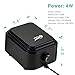 hygger 10W Powerful Aquarium Air Pump with Dual Outlets, Adjustable Flow Quiet Fish Tank Air Pump Oxygen Aerator Bubbler for 55-600 Gallon Tank
