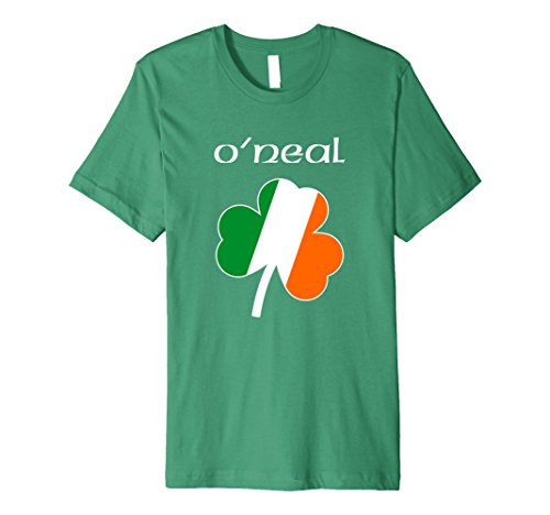 Mens O'Neal T Shirt Irish Name Shamrock XL Kelly Green