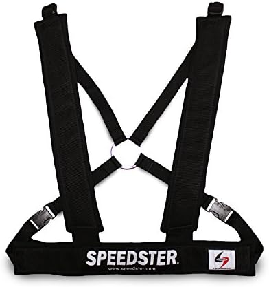 Speedster Dual-Use Harness - Fully Padded and Completely Adjustable up to a 56" Chest - Speed and Agility Training Harness