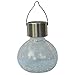 Sogrand Solar Glass Ball Decorations Lantern Jar Lights Table Lamp Quicksilver 4 Color 8 LED Copper Wire Mason Jars Outdoor Tabletop Light Hanging Decorative Lamps for Decor Garden Gift