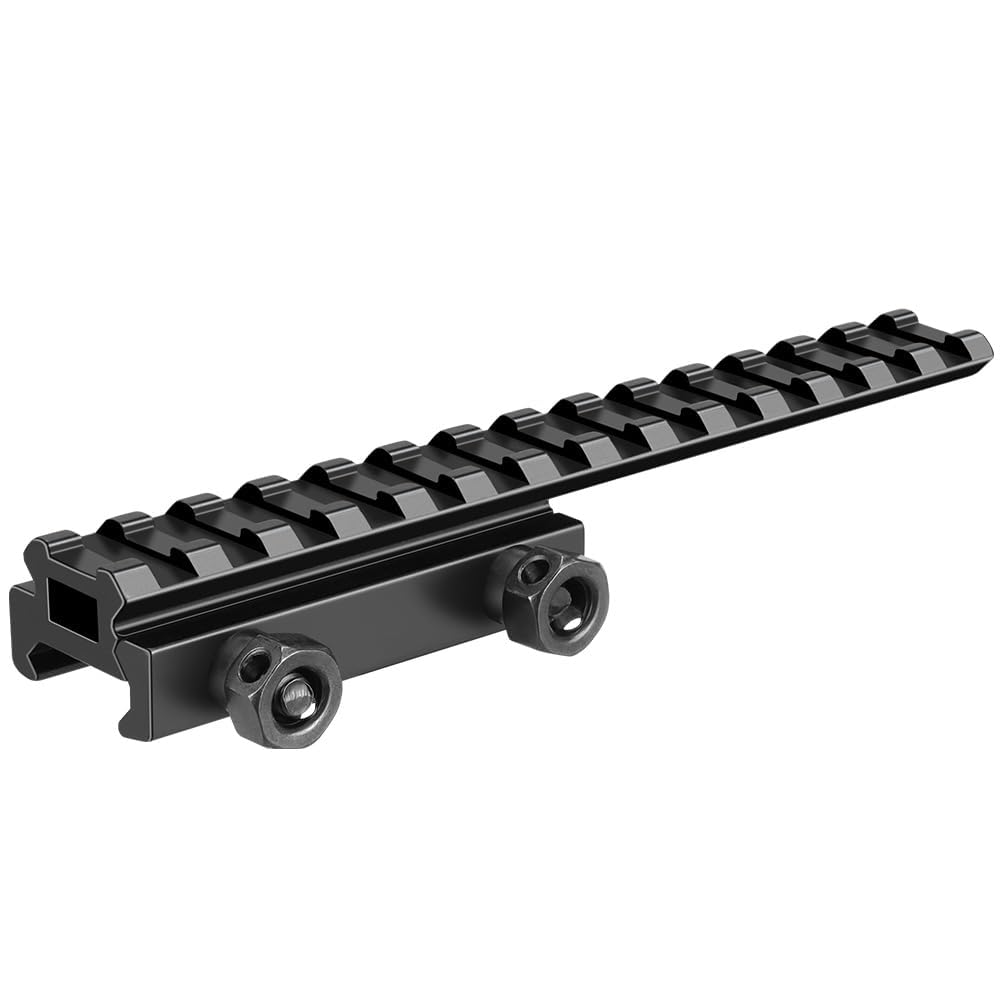 KEENZO 145mm Long Extended Flat Top Scope Mount Base Riser 20mm Picatinny Rail Mount