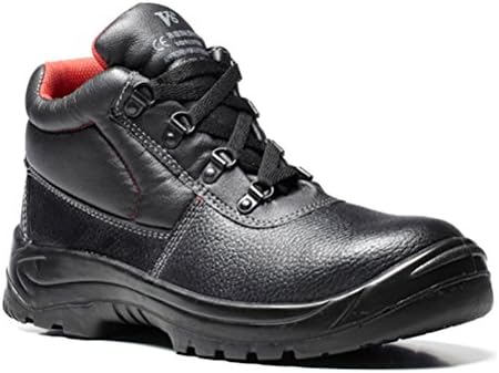 safety footwear v6471 elk grained leather boots s1p sra
