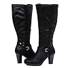 mysoft-Womens-Knee-High-Boots-Wide-Calf-Chunky-Heel-Boots-with-Zipper
