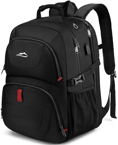 Amazon.com: Mogplof 17.3 Laptop Backpack, Extra Large Travel laptop Backpack  with Rain Cover, TSA Friendly Flight Approved with RFID Anti Theft Pocket,  Water Resistant College Bag for Men and Women : Electronics