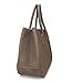 HOXIS Classical Office Lady Minimalist Pebbled Faux Leather Handbag Tote/Magnetic Snap Purse