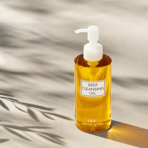 DHC DEEP CLEANSING OIL, FACIAL CLEANSING OIL, MAKEUP REMOVER, CLEANSES WITHOUT CLOGGING PORES, RESIDUE-FREE, FRAGRANCE AND COLORANT FREE, ALL SKIN TYPES, 6.7 FL. OZ.