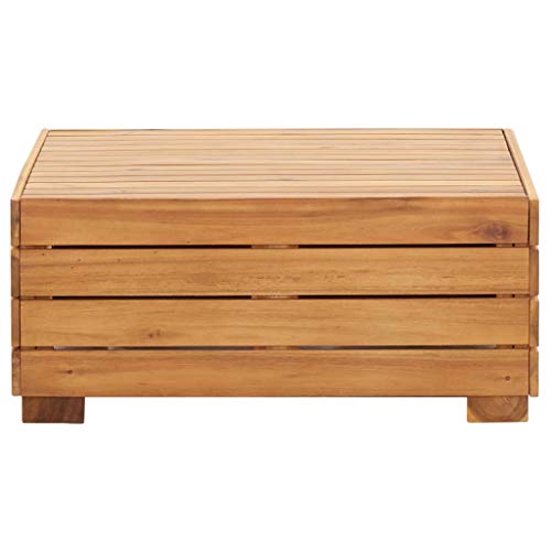 Tidyard Modular-Tisch 1 STK.aus massivem Akazienholz,Garten-Sofagarnitur Garten-Lounge-Set Gartengarnitur Sitzgruppe 68 x 68 x 30 cm – Bild 6