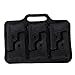HDE Frozen 9mm Pistol Handgun Party Novelty Silicone Ice Jello Chocolate Tray Mold