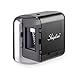 Shiplies Auto-Stop Heavy Duty Covered Electric Pencil Sharpener with Battery/USB Charging, HSS Helical Blade, NO 2# & Colored, 2mm-4mm Lead for Drafting Sketch School Office