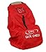Car Seat Travel Bag Heavy Duty Gate Check Bag for Air Travel, Carry Your Child's Car Seat Without Struggling, Premium QualityBallistic Nylon for Extra Durability Red