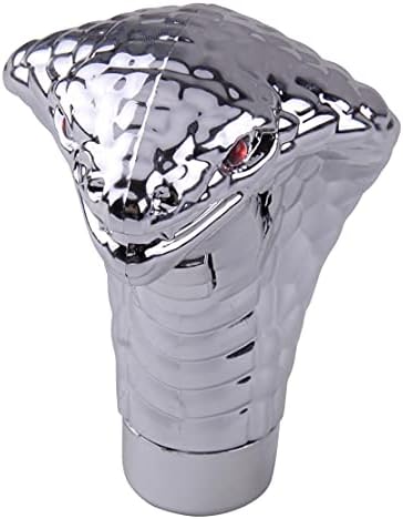 MSBRAC Universal Red LED Cobra Snake Eye Car Manual Gear Shift Knob Handle Shifter Lever For compatible with Toyota BMW compatible with AUDI VWOPEL: Home Improvement