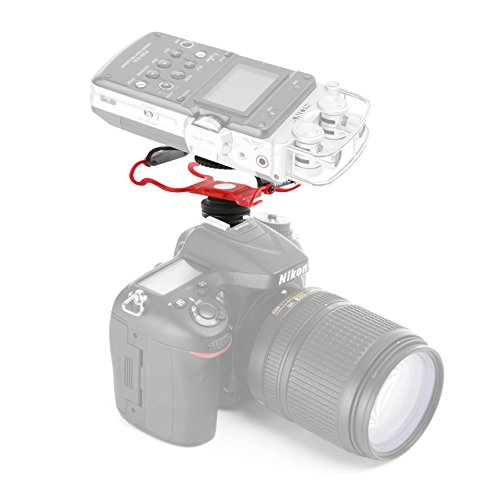 Movo SMM5-B Supporto Universale Microfono E Registratore - Compatibile Con Zoom H1n, H2n, H4n, H5, H6, Tascam DR Serie - Nero - Foto 13