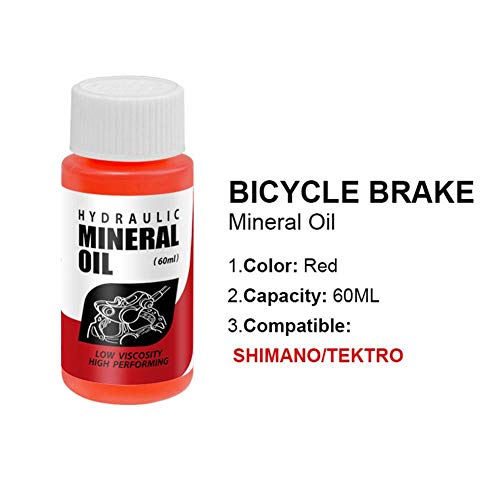 Fiets remolie voor Shimano / voor AVID / voor Magura hydraulische schijfremsmeermiddel, mountainbike-fietsrem minerale… - Image 7