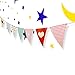 Polka Dot Balloons Set of 100 Pink White Red Latex Balloon with 1 mix Pennant Flags for Festival Christmas Wedding Birthday Party Decorations(Pink)