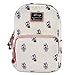Loungefly x Minnie AOP Satin Backpack, Cream, Medium