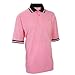 Adams USA Smitty Major League Style Short Sleeve Umpire Shirt with Front Chest Pocket (Pink, Large)