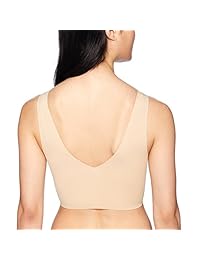 Calvin Klein Invisibles cuello en V ligeramente forrado para dama