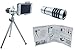 BW® 12x Telephoto Manual Focus Telescope Phone Camera Lens for Apple iPhone 4 4s with Telescopic Tripod