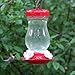 Perky-Pet 132TF 24-Ounce Glass Top Fill Hummingbird Feeder,Red,Large