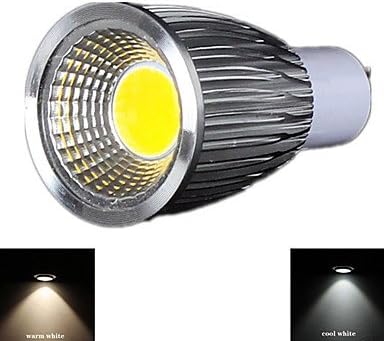ZQ Mini light bulbs 9W GU10 700-750LM Support Dmimable Led Cob Spot Light Lamp Bulb , cool white-110v