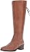 Steve Madden Women's Laceupw Western Boot, Cognac Leather, 8 M US