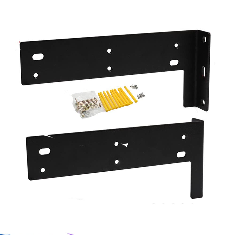 Heavy Duty Cabinet Hangers, 2PCS Hanging Cabinet Support Frame Wall Hanging Cabinet Brackets Invisible Steel Brackets Hanging TV Cabinet Bathroom Kitchen Hanging Cabinet Bracket, Load Capacity 400kg